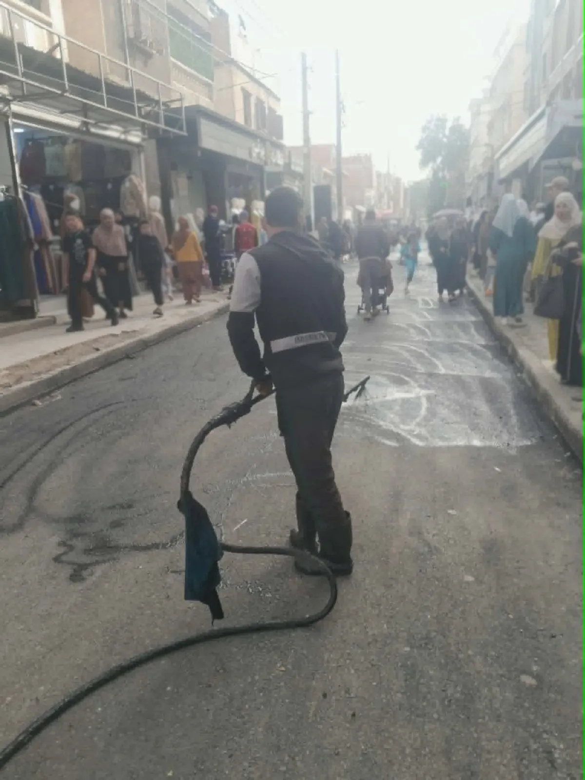 Travaux de remise en état de la route Ahmed Assas – Baraki | SARL STRAPHYB